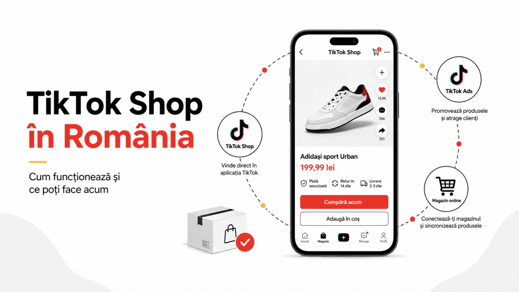 TikTok Shop în România și ecosistemul TikTok pentru magazine online