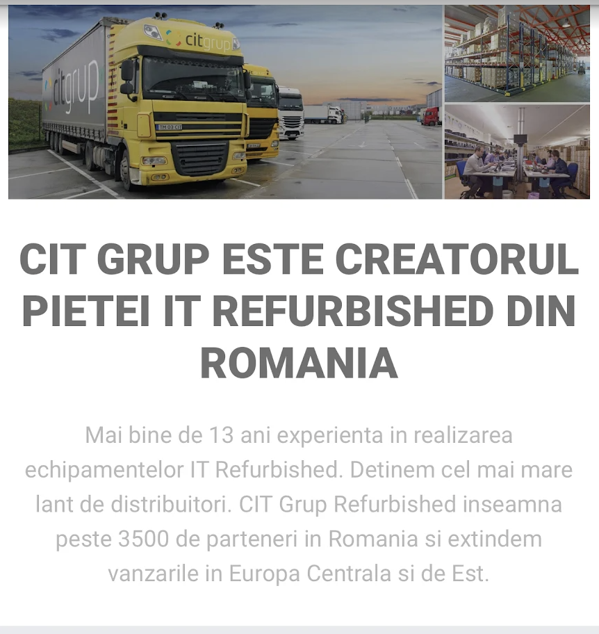Sediul și depozitele CIT Grup