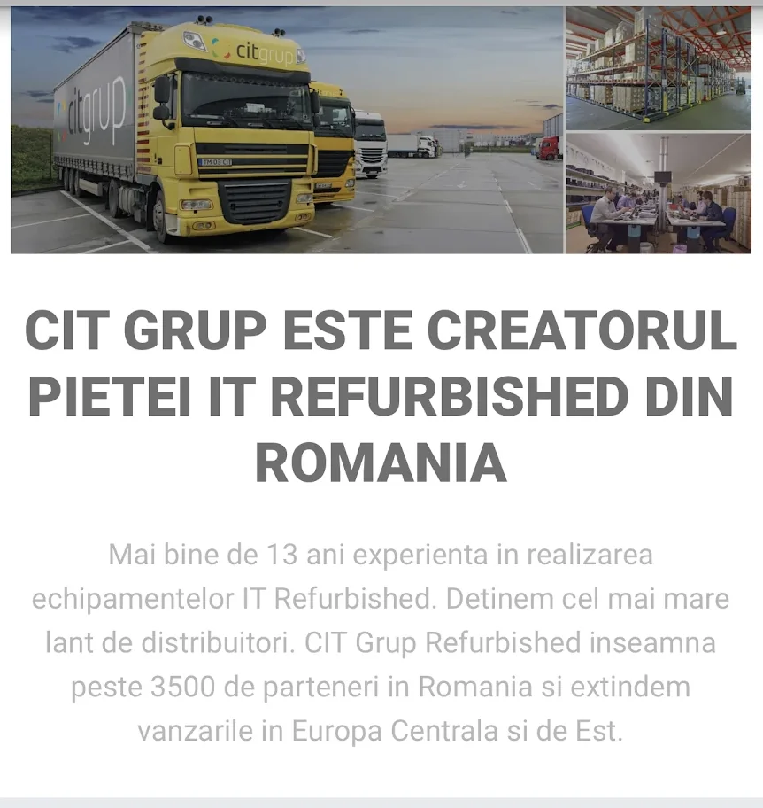 Sediul și depozitele CIT Grup
