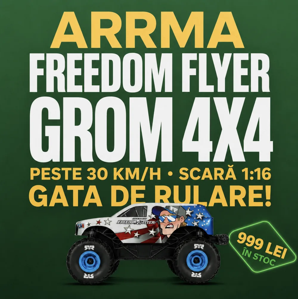 Banner ARRMA Freedom Flyer Grom 4x4