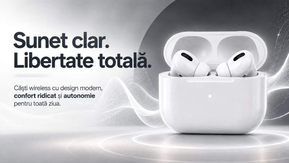 Căști wireless Pro