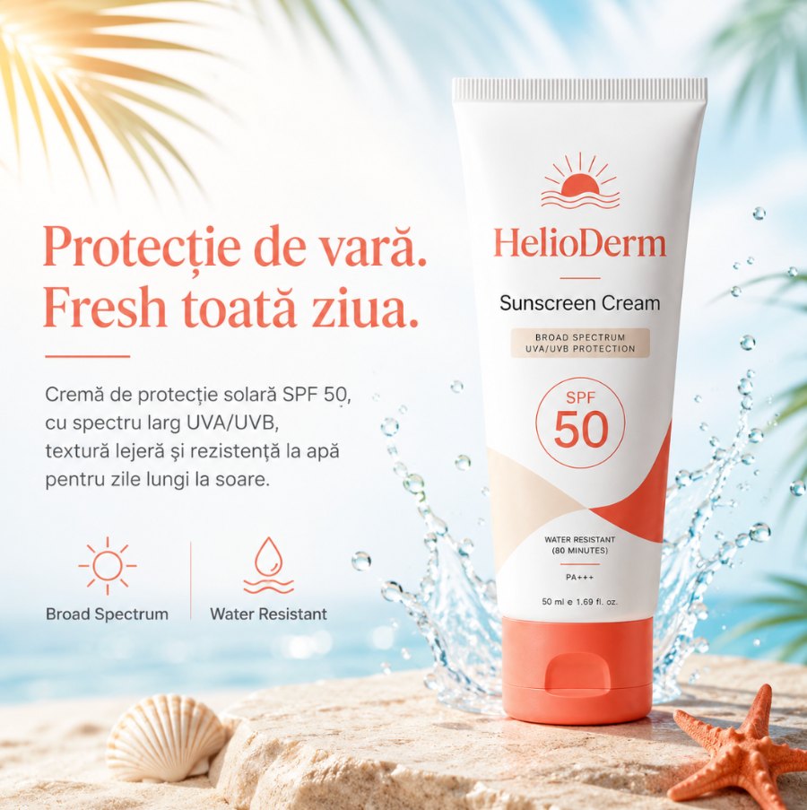 Cremă SPF 50 HelioDerm